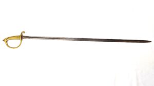 British, Late Victorian Period, Infantry or Naval Pattern Practice / Cadet Sabre by Thurkle, London