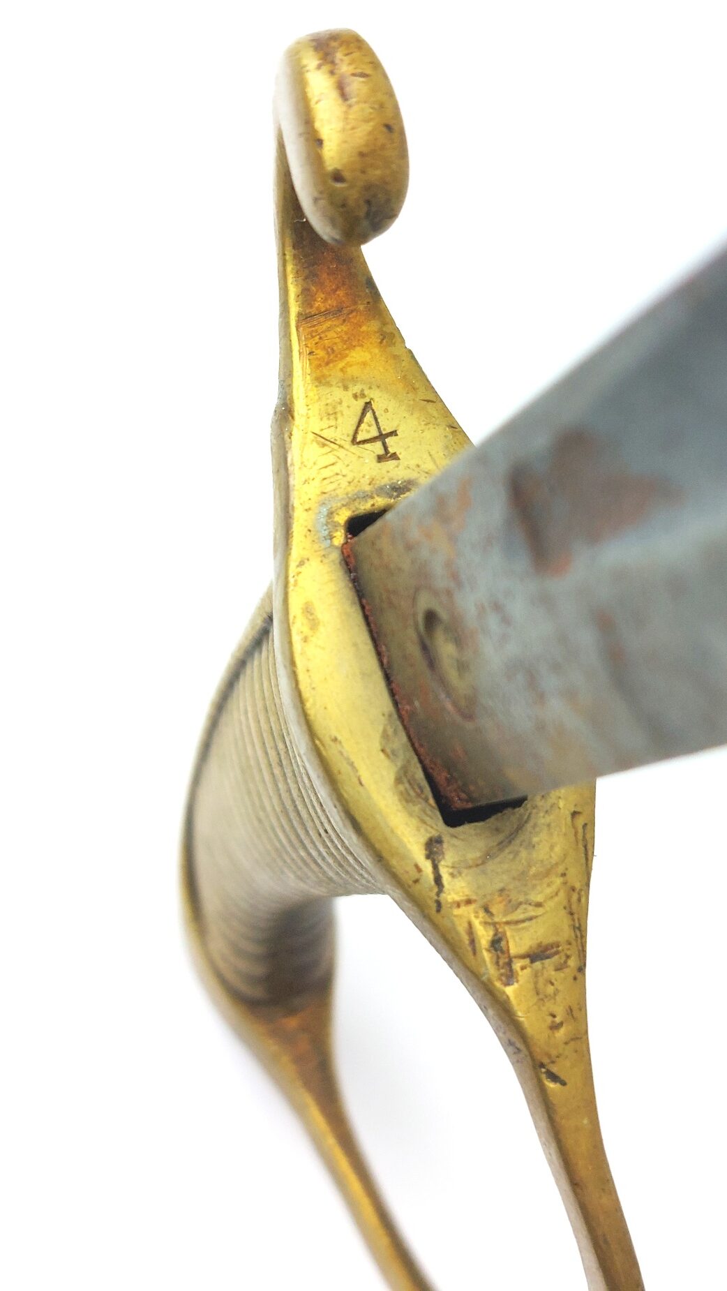 British, Late Victorian Period, Infantry or Naval Pattern Practice Cadet Sabre by Thurkle, London (14)