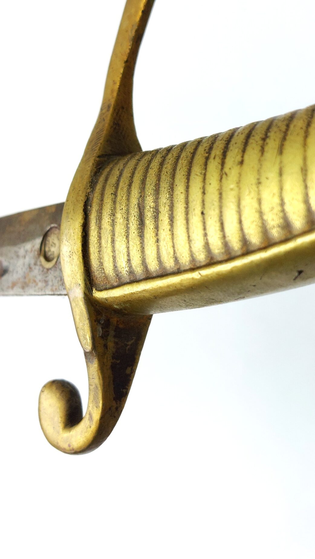 British, Late Victorian Period, Infantry or Naval Pattern Practice Cadet Sabre by Thurkle, London (16)