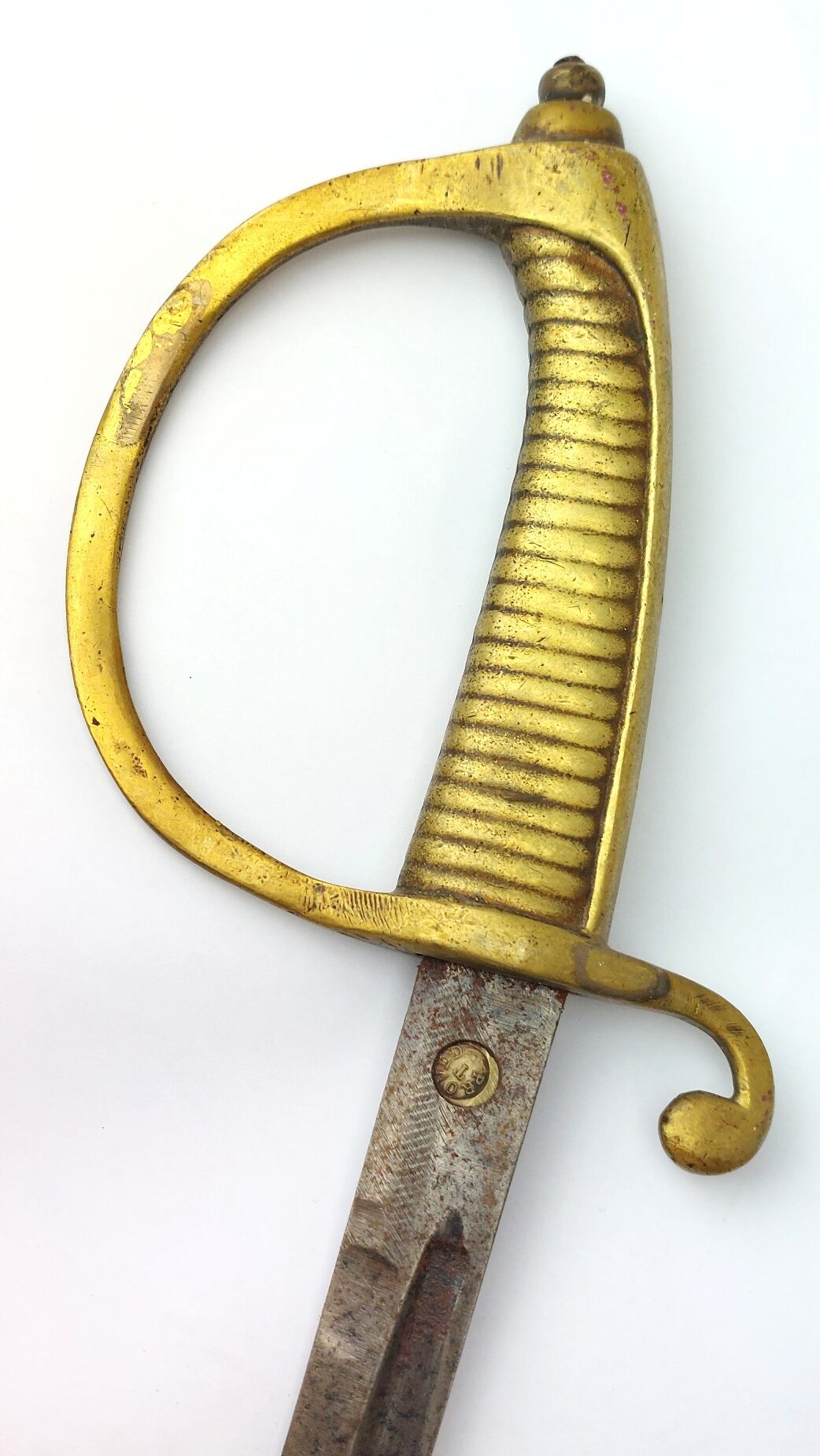 British, Late Victorian Period, Infantry or Naval Pattern Practice Cadet Sabre by Thurkle, London (17)