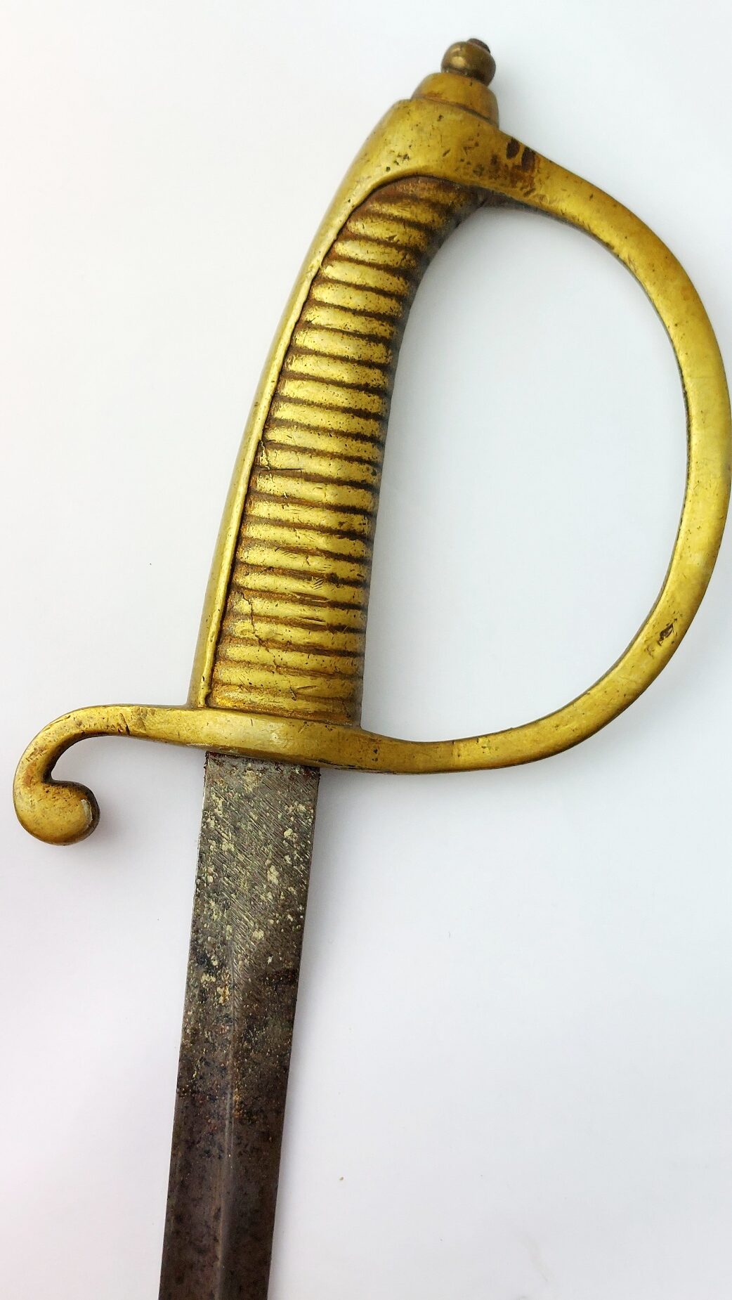 British, Late Victorian Period, Infantry or Naval Pattern Practice Cadet Sabre by Thurkle, London (19)