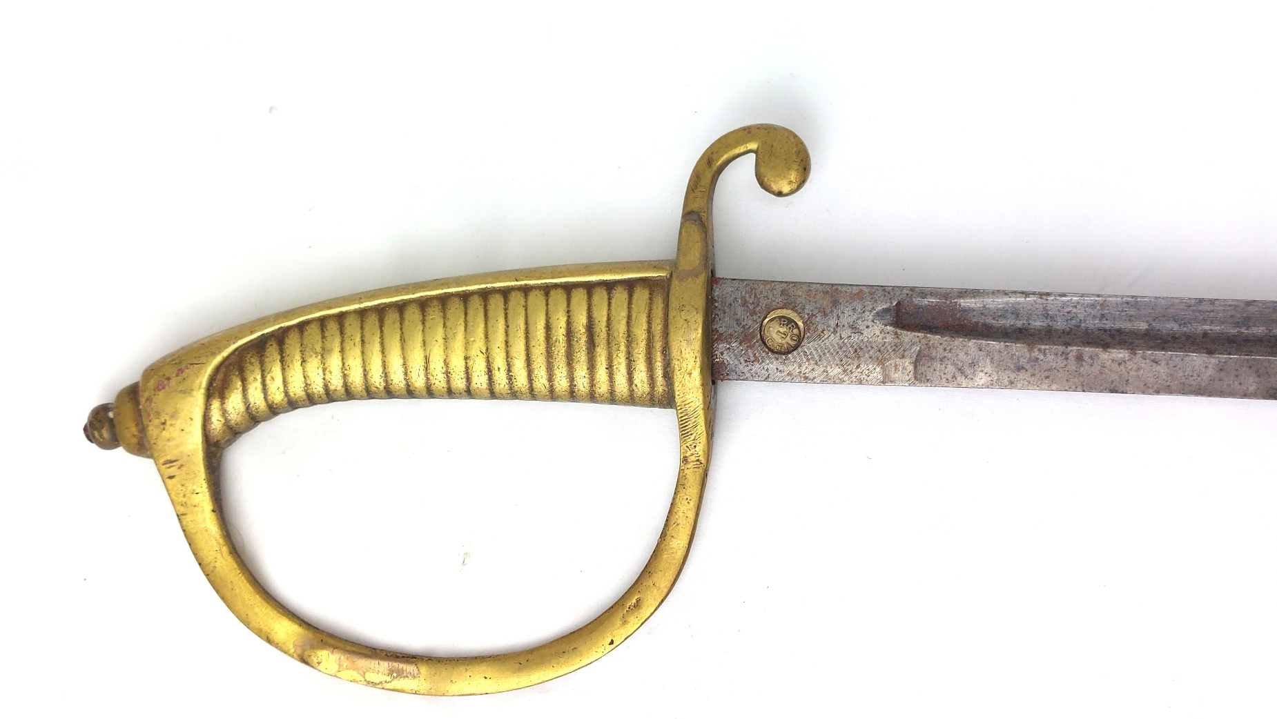 British, Late Victorian Period, Infantry or Naval Pattern Practice Cadet Sabre by Thurkle, London (2)