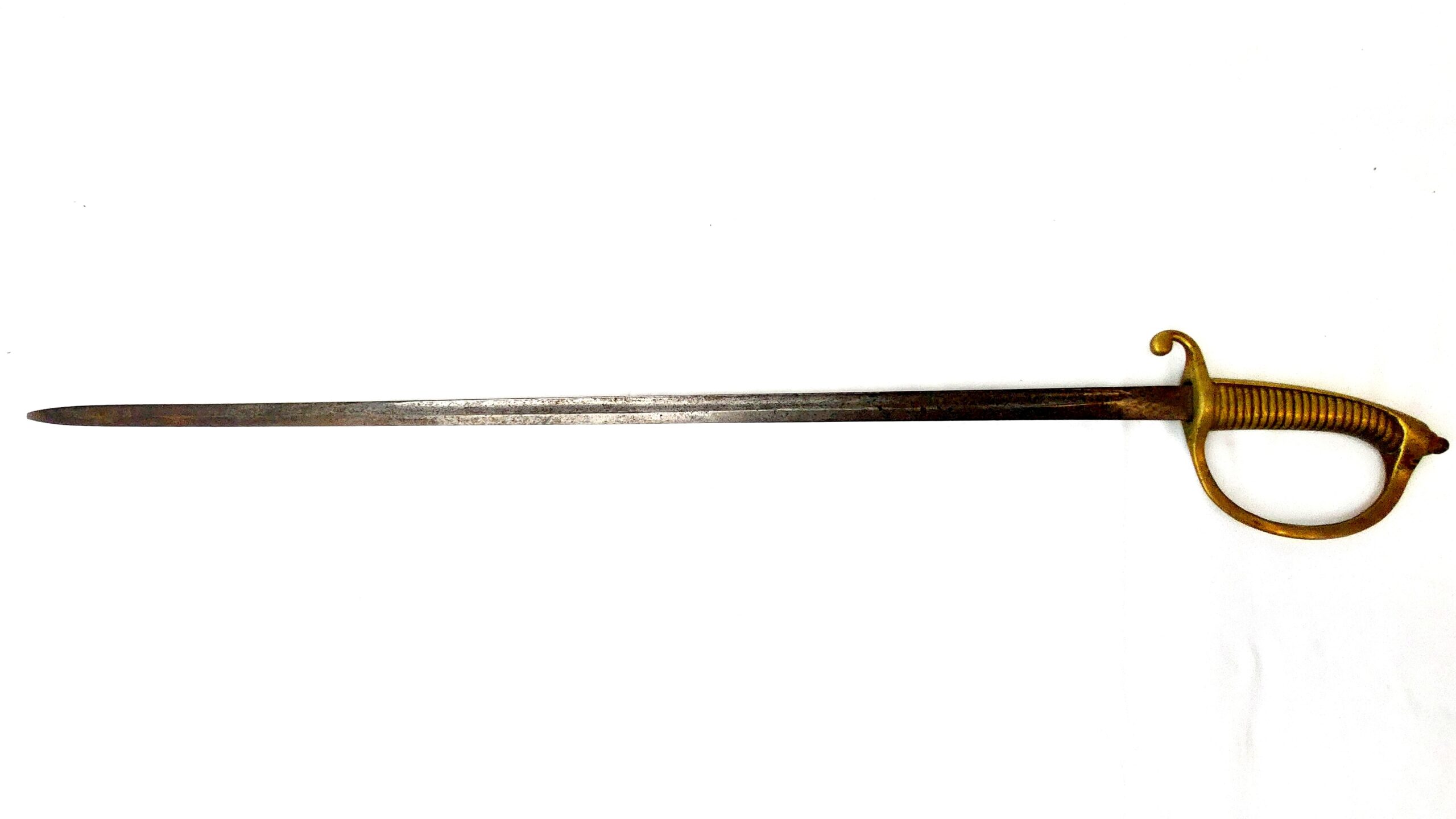 British, Late Victorian Period, Infantry or Naval Pattern Practice Cadet Sabre by Thurkle, London (6)