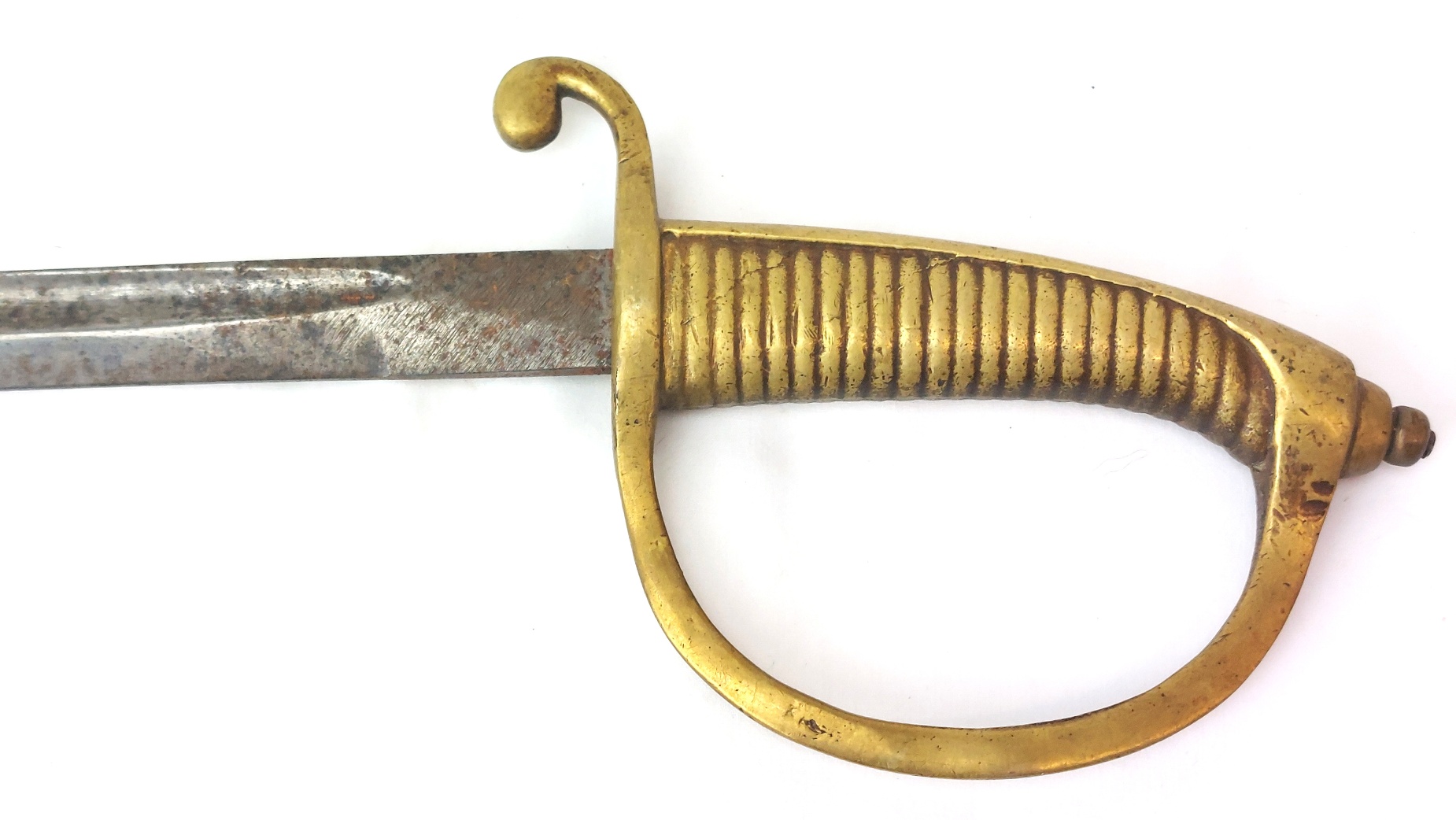 British, Late Victorian Period, Infantry or Naval Pattern Practice Cadet Sabre by Thurkle, London (7)