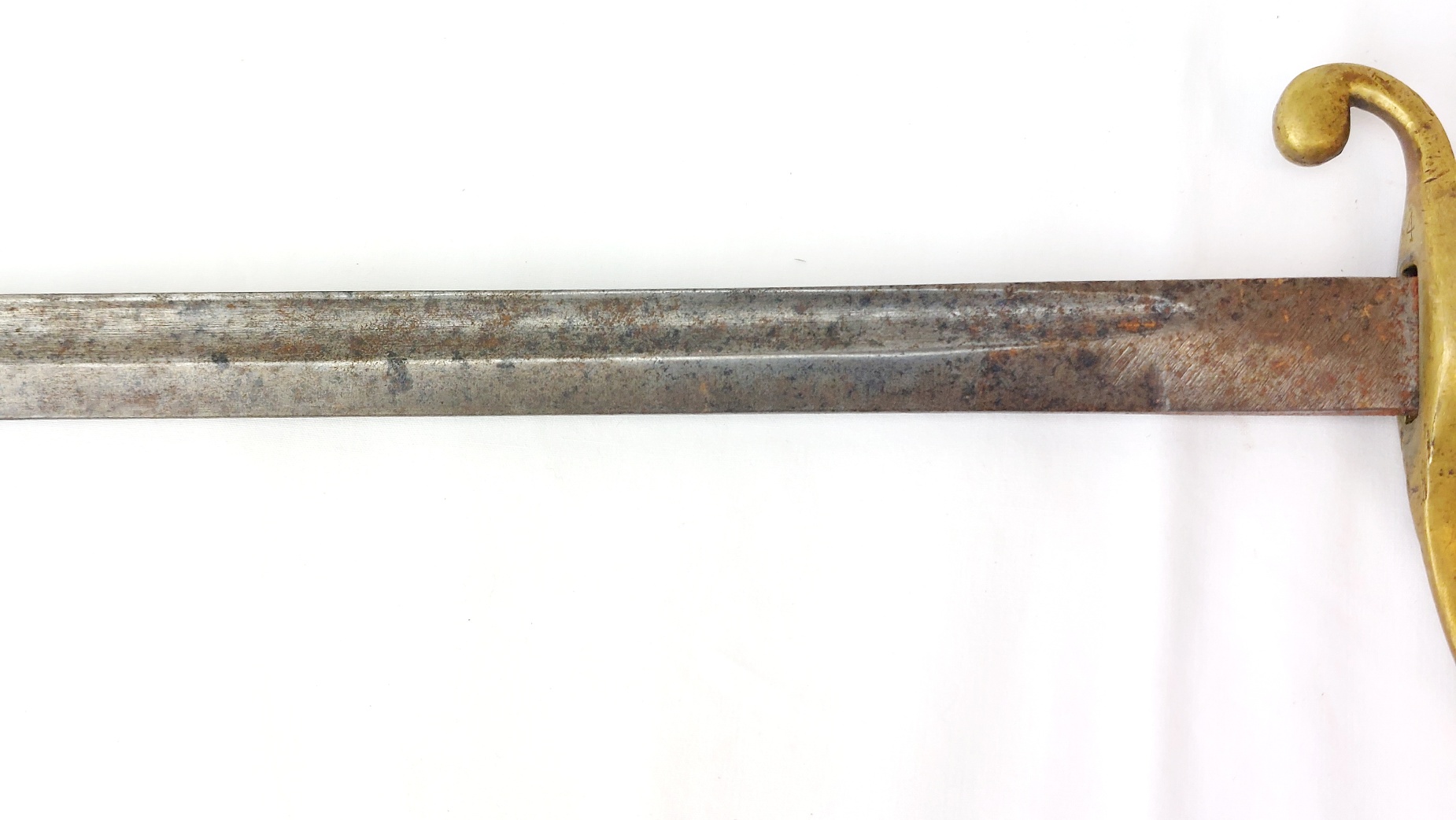 British, Late Victorian Period, Infantry or Naval Pattern Practice Cadet Sabre by Thurkle, London (8)