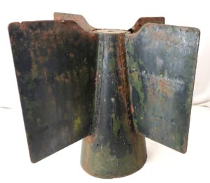 British, Post-War c.1954–1967, RAF No. 107 Mk 4 Pattern Aerial Bomb Tail Fin Assembly, Inert