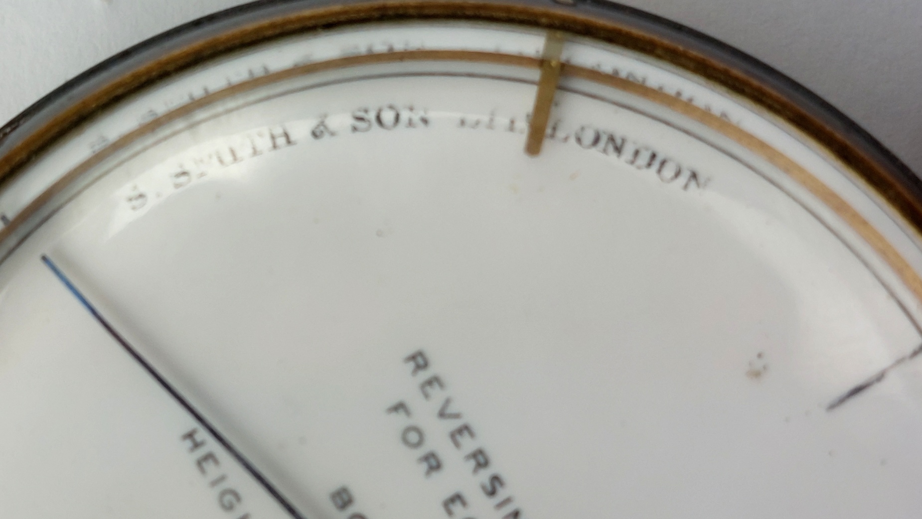 British, WW1 - c.1914–1918, RAF Bomb Sight Reversing Stopwatch, by S. Smith & Son Ltd, London - Image 4