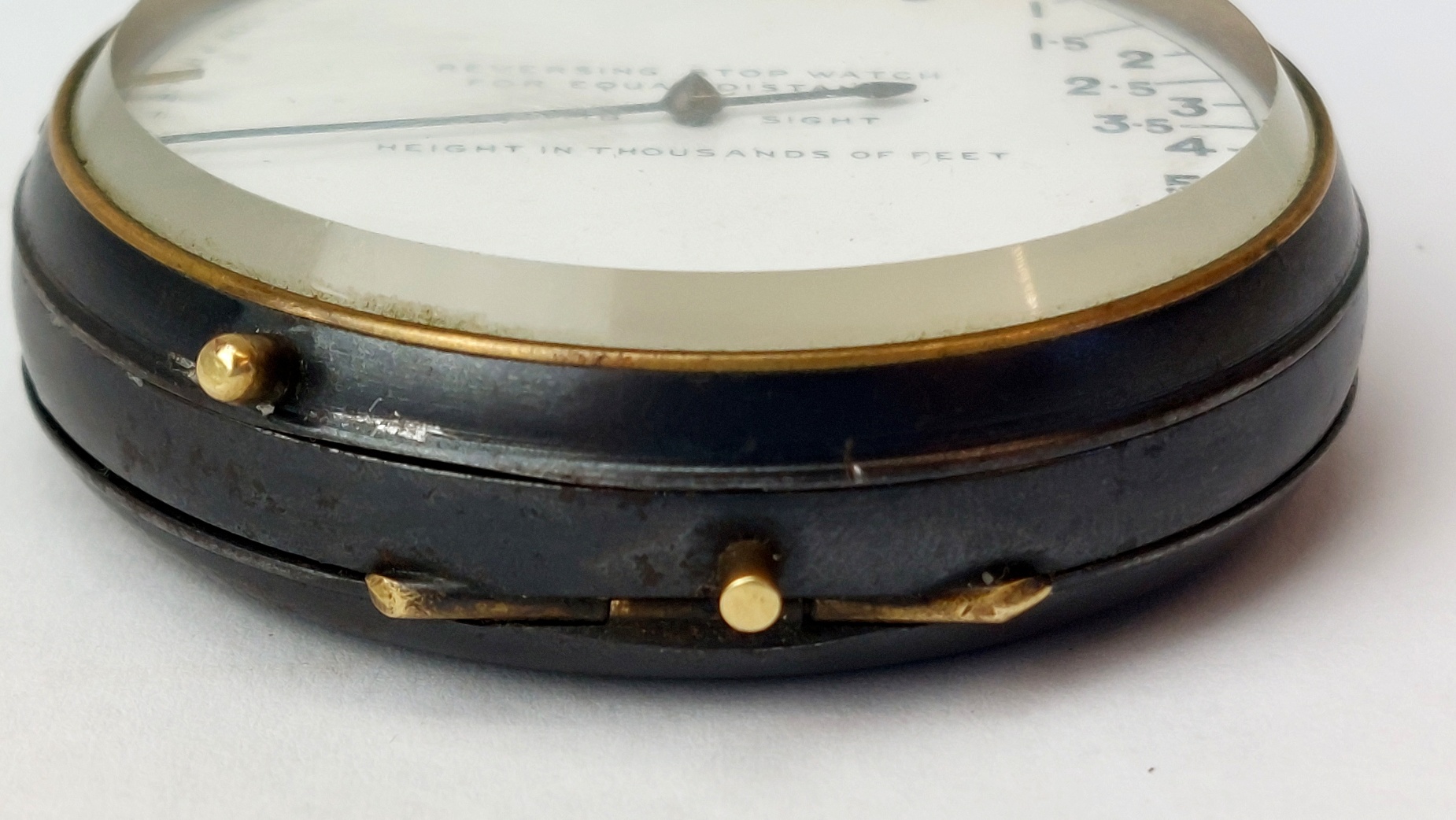 British, WW1 - c.1914–1918, RAF Bomb Sight Reversing Stopwatch, by S. Smith & Son Ltd, London - Image 5