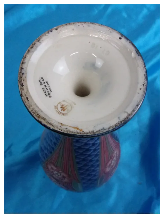 Circa 1900 William Moorcroft For MacIntyre Aurelian Ware Vase - Image 4