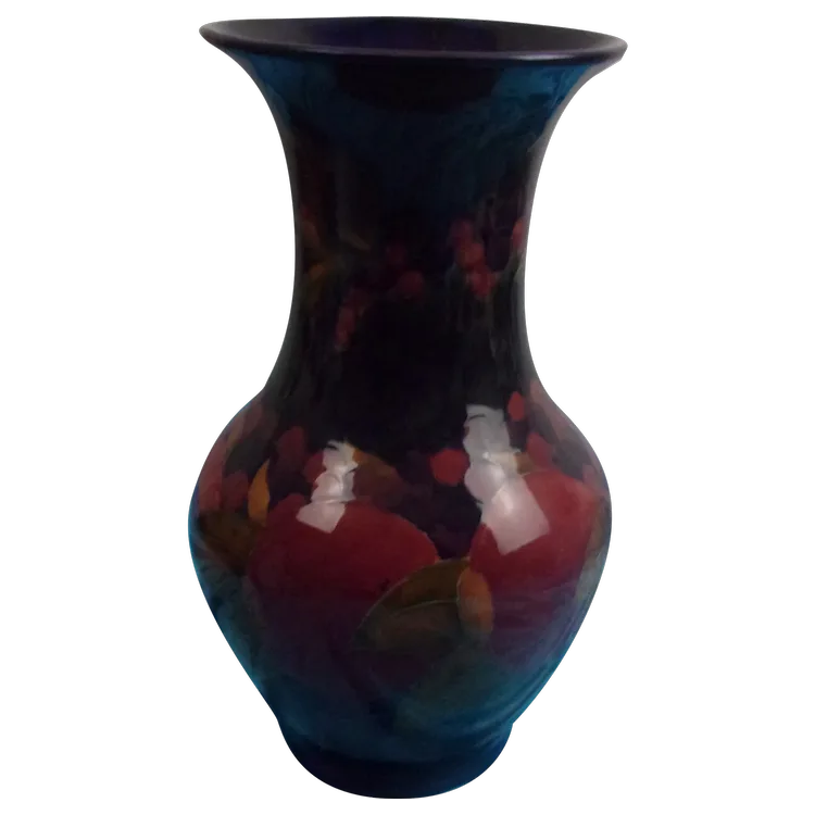 Circa 1950 Moorcroft Pomegranate Vase