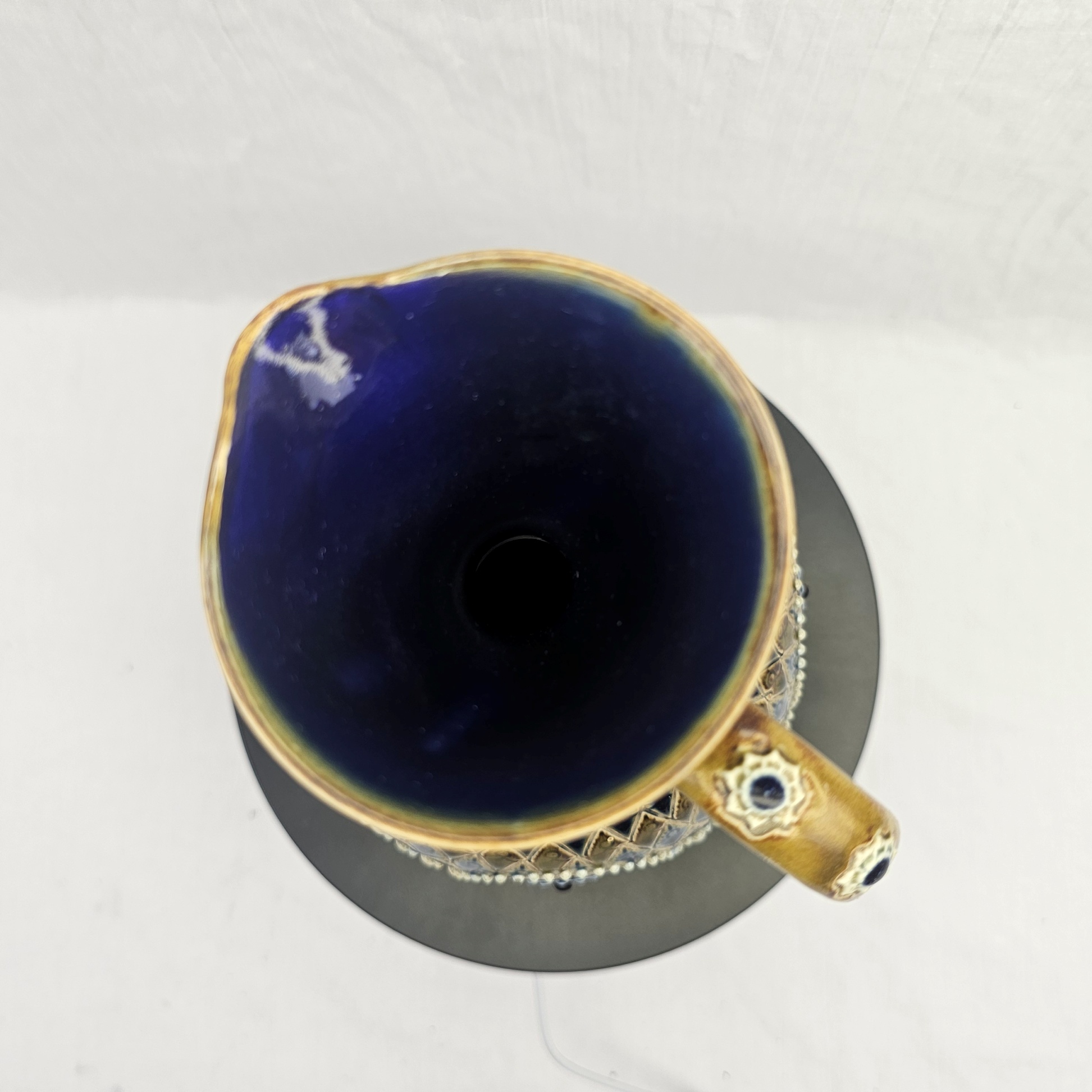 Embossed 1869-1872 Doulton Lambeth Ware Stoneware Ewer By Eliza Martin 12