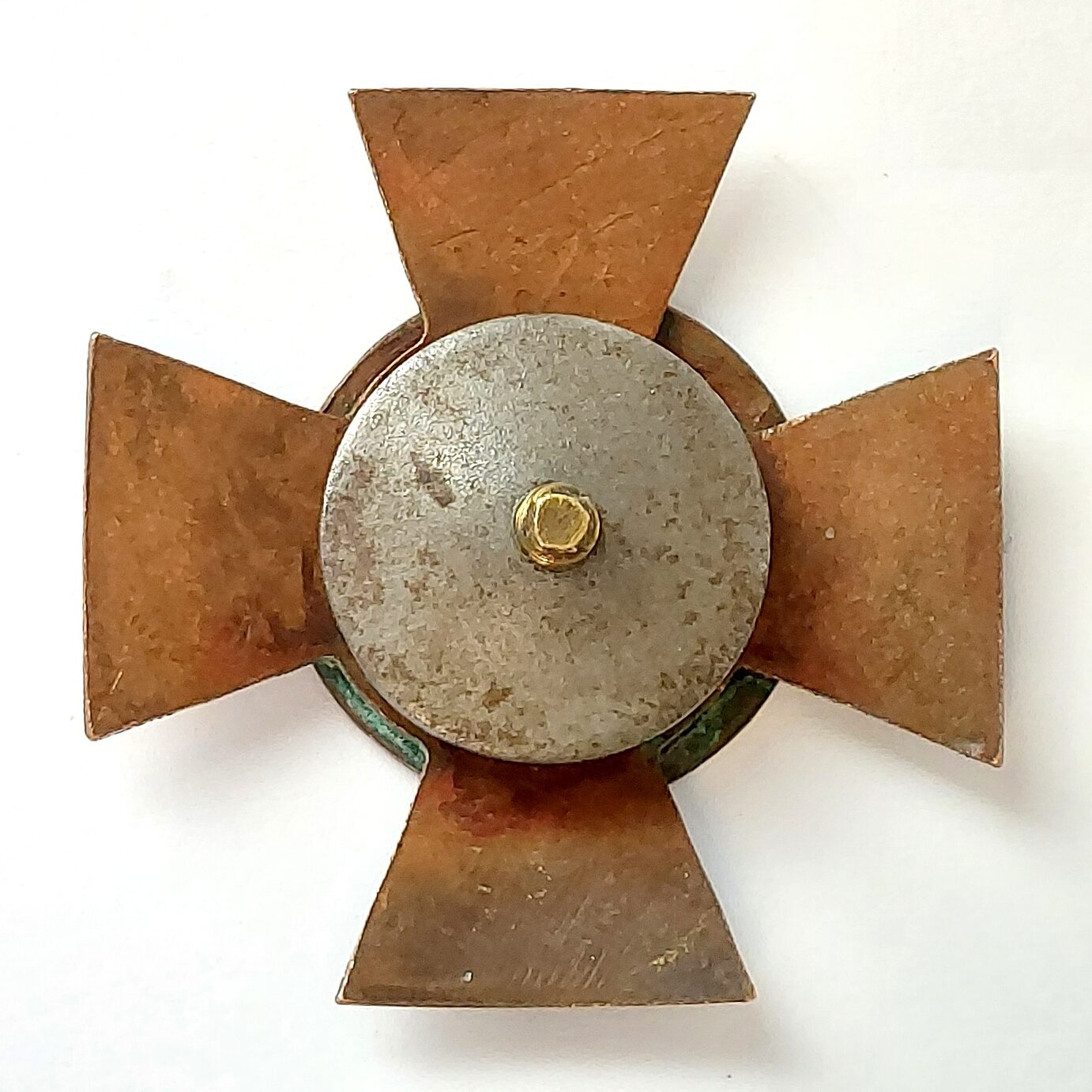 German, Pre-WW2 - c.1930s, NSDAP / Political Organisation Screw-Back Membership or Service Style Badge / Award, enamelled cross form - Image 2