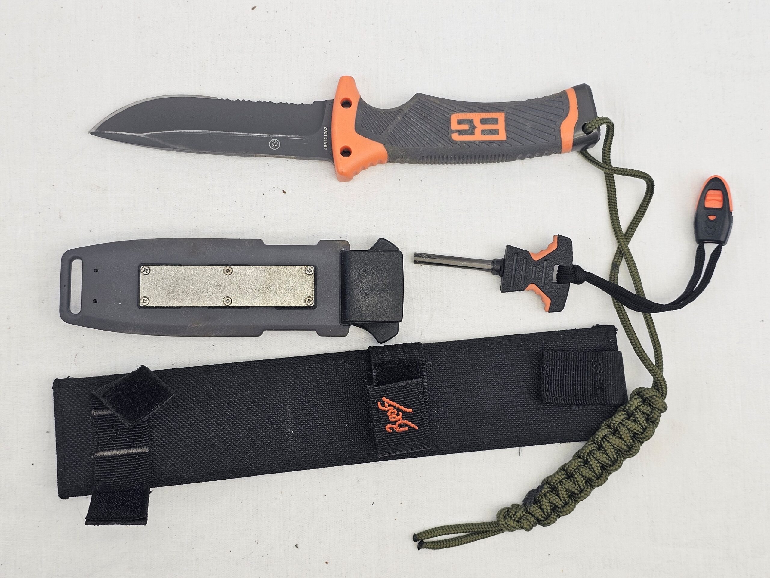 Gerber Bear Grylls Survival Knife And Scabbard 5
