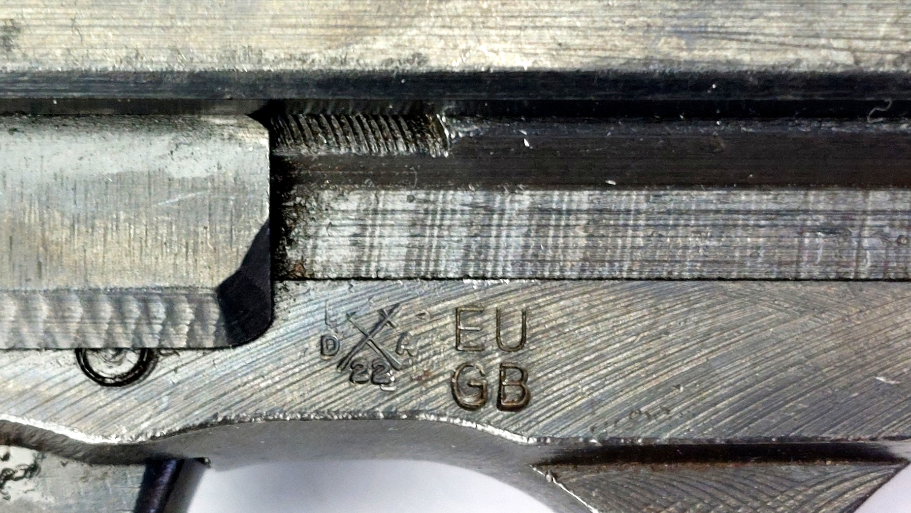 German, WW2 - Dated 1944, Mauser-Werke P.38 Semi-Automatic Pistol, byf 44, WaA135, Serial No. 1209q, Matching Numbers, EU Deactivated, with WaA135 Magazine - Image 8