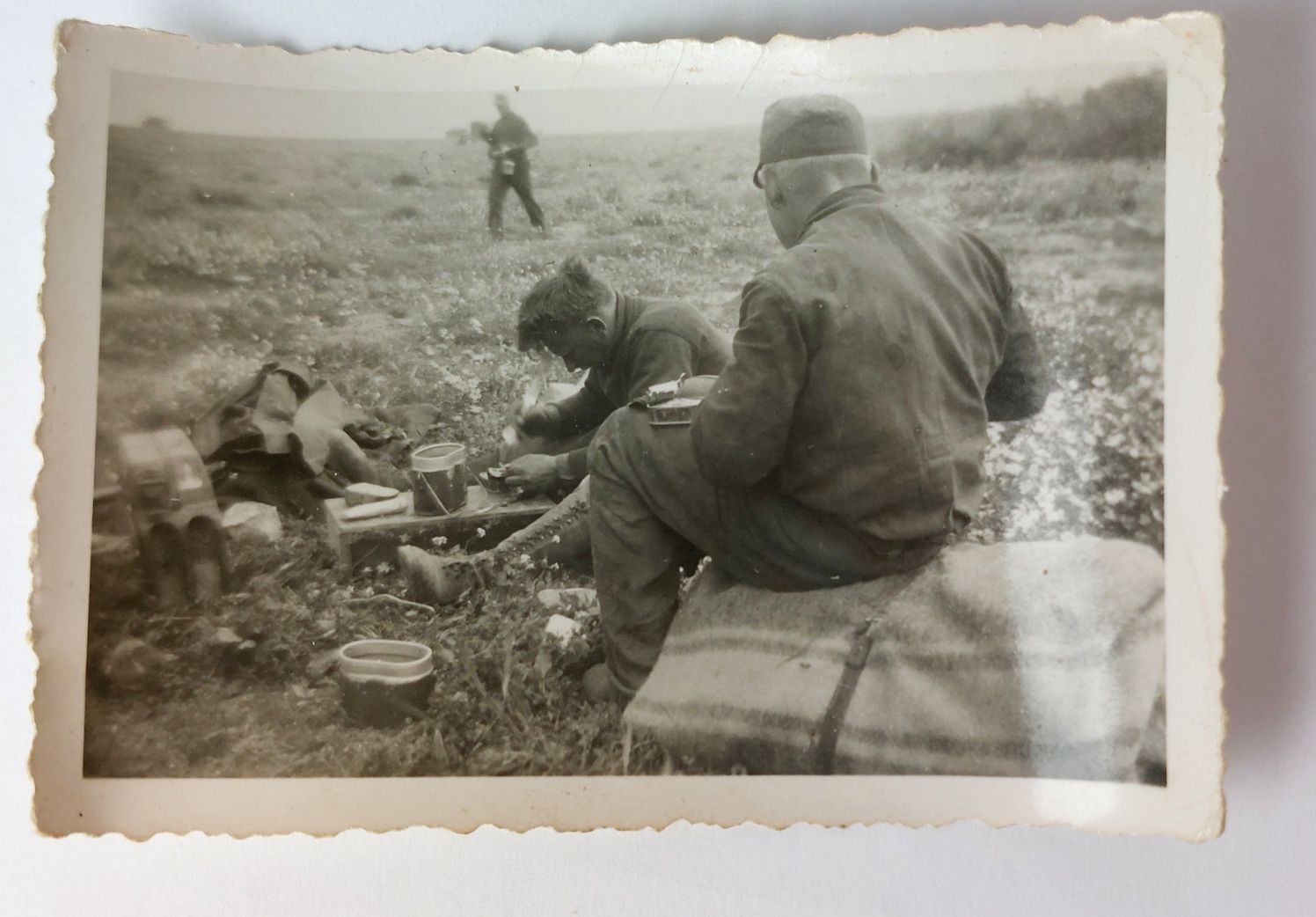 German, WW2, Deutsches Afrikakorps (DAK) Cigarette Case, with Original North Africa Photograph Group, c.1941–1942 - Image 14