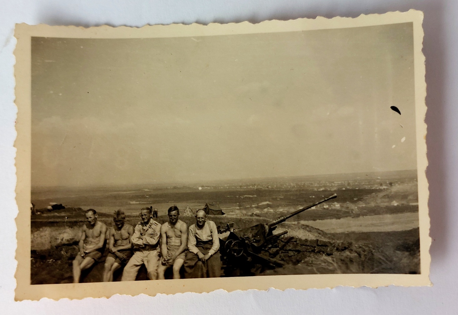 German, WW2, Deutsches Afrikakorps (DAK) Cigarette Case, with Original North Africa Photograph Group, c.1941–1942 - Image 16