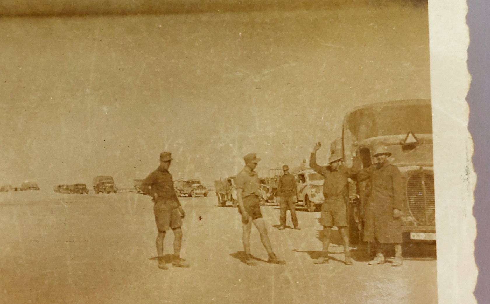German, WW2, Deutsches Afrikakorps (DAK) Cigarette Case, with Original North Africa Photograph Group, c.1941–1942 - Image 20