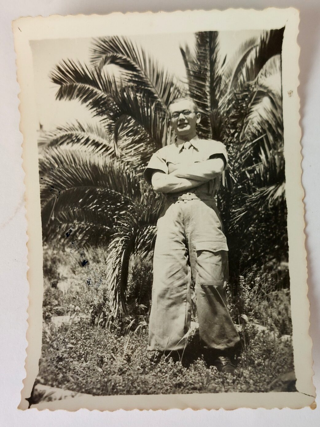 German, WW2, Deutsches Afrikakorps (DAK) Cigarette Case, with Original North Africa Photograph Group, c.1941–1942 - Image 27