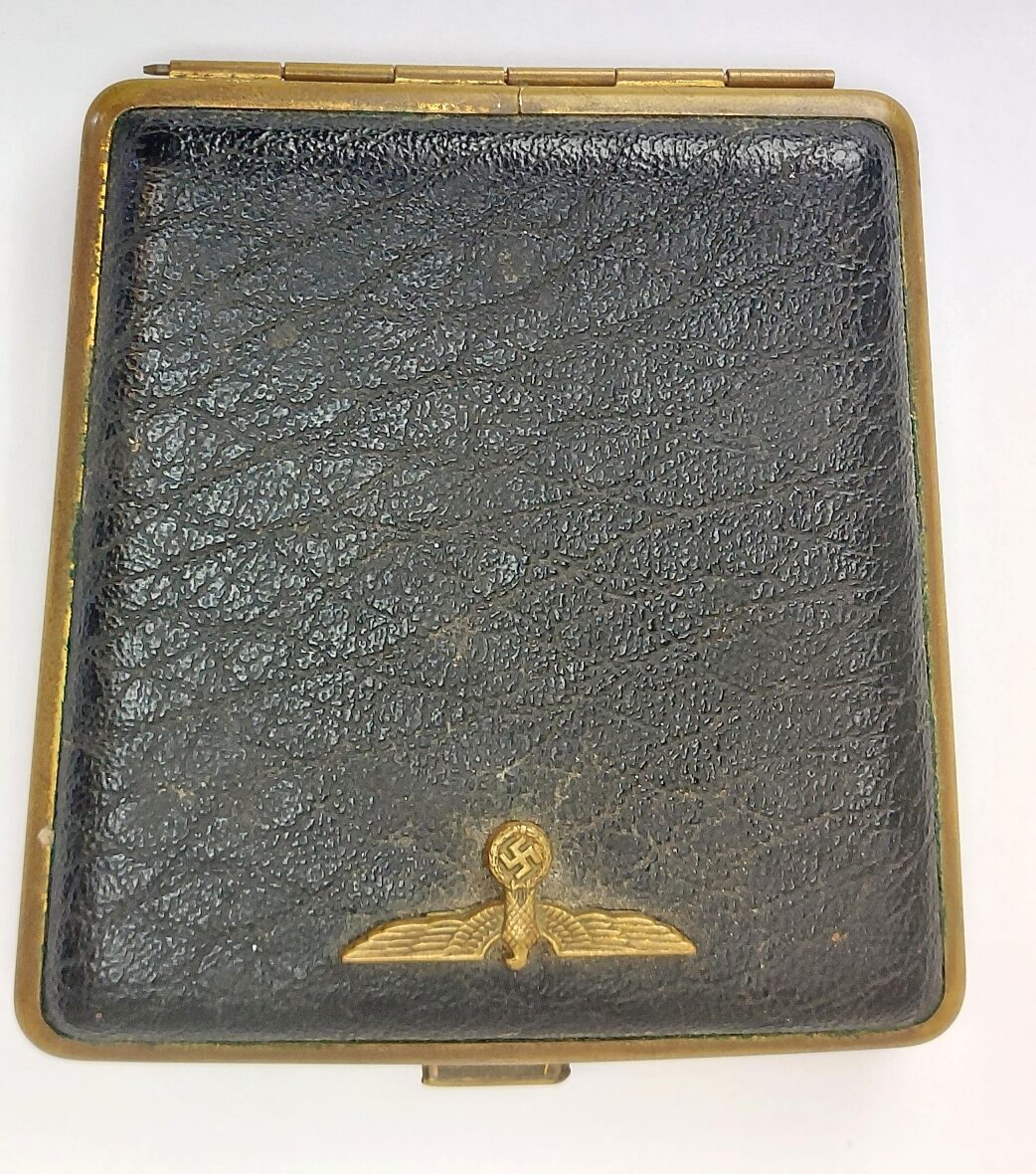 German, WW2, Deutsches Afrikakorps (DAK) Cigarette Case, with Original North Africa Photograph Group, c.1941–1942 - Image 3