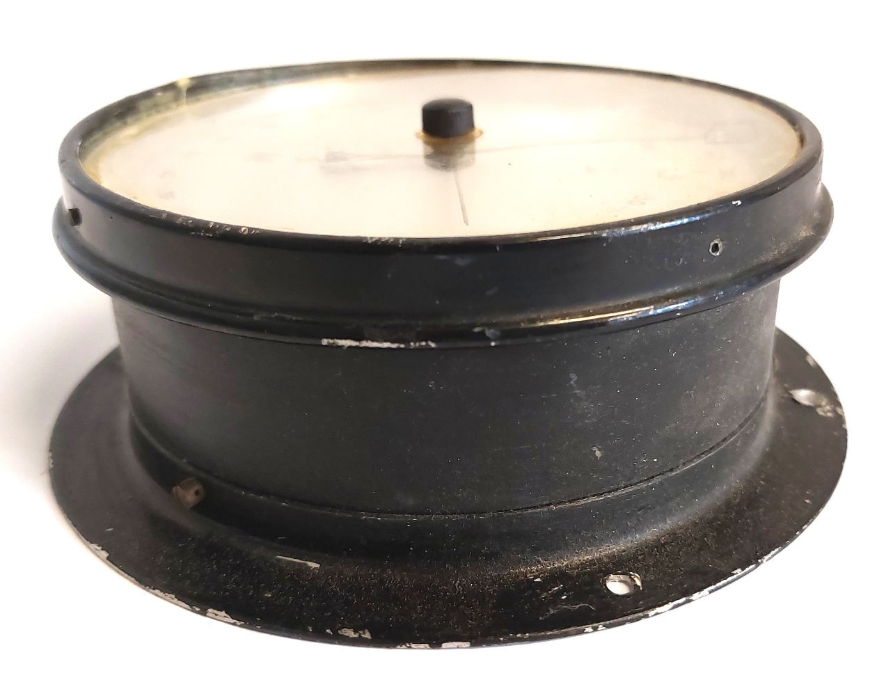 German, WW2, Kriegsmarine U-Boat Bulkhead Barometer by Lufft - Image 6