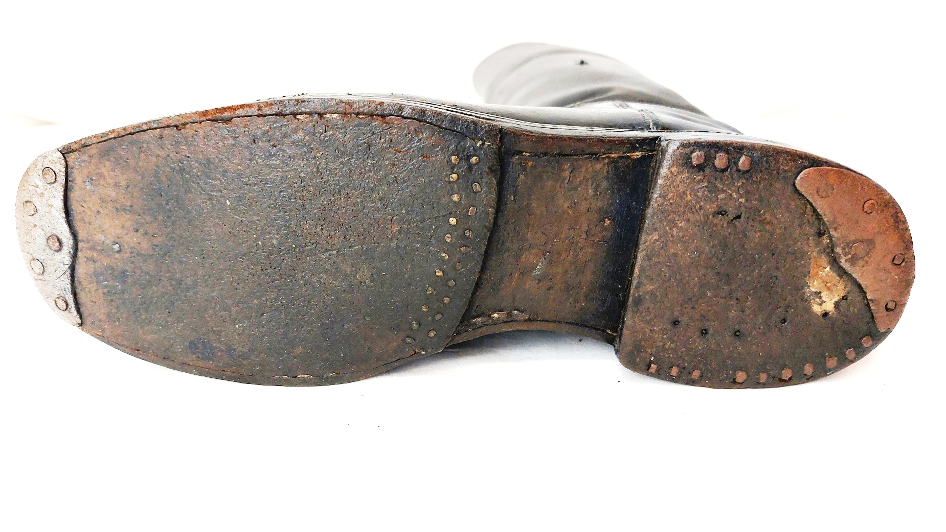 German, WW2, Pair of Officer’s Black Leather Riding Boots (Reitstiefel / “Officer’s Jackboots”) - Image 8