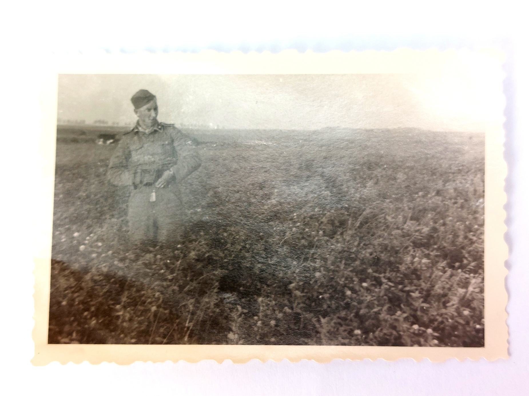 German, WW2 - c.1939–1940, Waffen-SS Motorised Unit Photograph Archive, Early-War Western Campaign, 22 Original Agfa Lupex Snapshot Photographs - Image 10