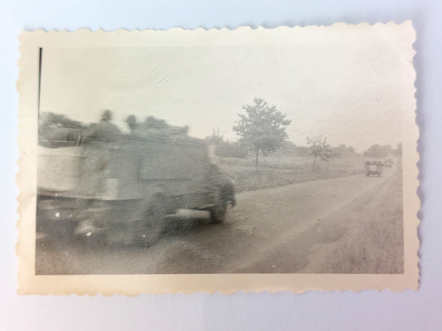 German, WW2 - c.1939–1940, Waffen-SS Motorised Unit Photograph Archive, Early-War Western Campaign, 22 Original Agfa Lupex Snapshot Photographs - Image 13