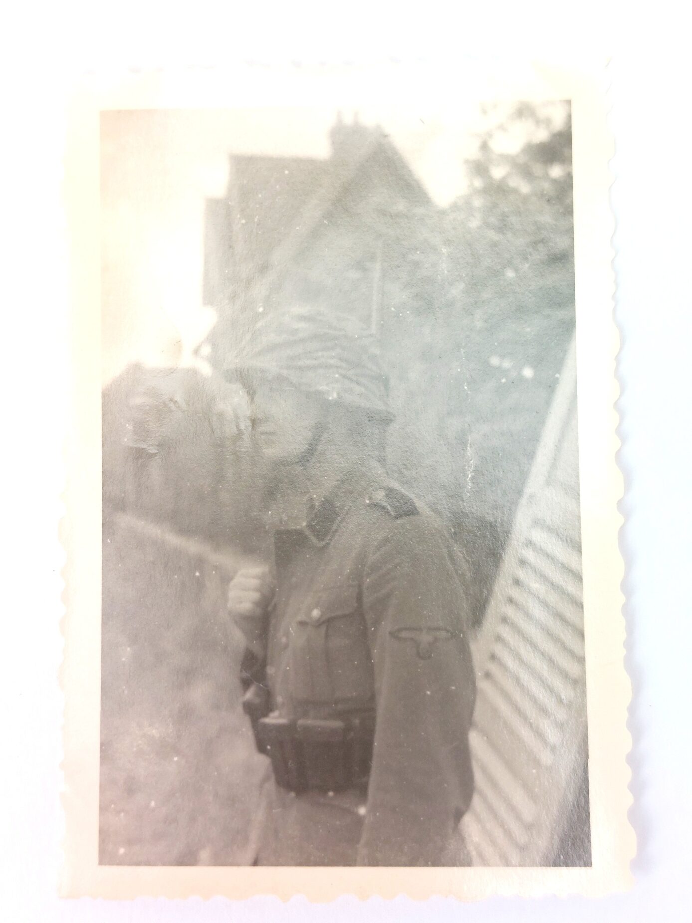 German, WW2 - c.1939–1940, Waffen-SS Motorised Unit Photograph Archive, Early-War Western Campaign, 22 Original Agfa Lupex Snapshot Photographs - Image 7