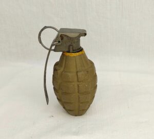 Inert WW2 US Mark 2 Pineapple Grenade