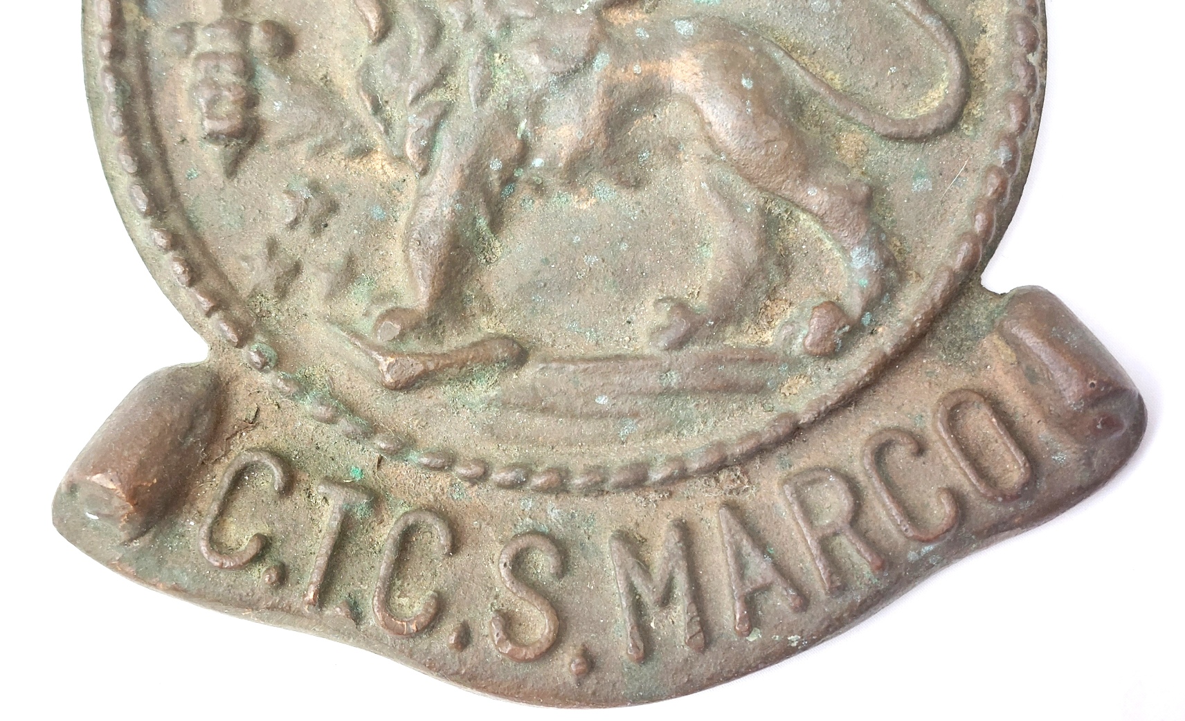 Italian, WW2, Regia Marina “San Marco” Marine Training Centre Bronze Tompion (4)