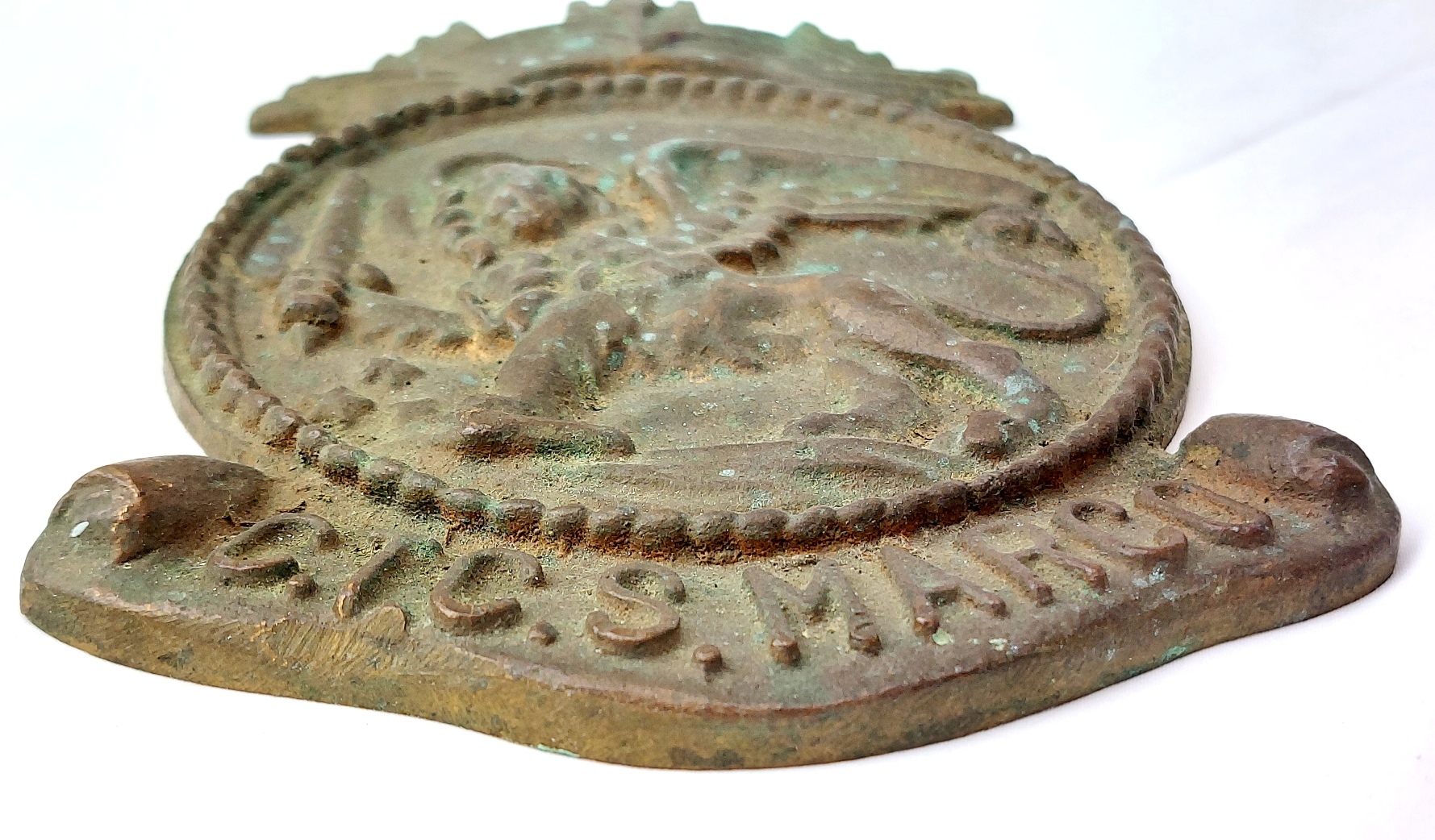 Italian, WW2, Regia Marina “San Marco” Marine Training Centre Bronze Tompion (5)