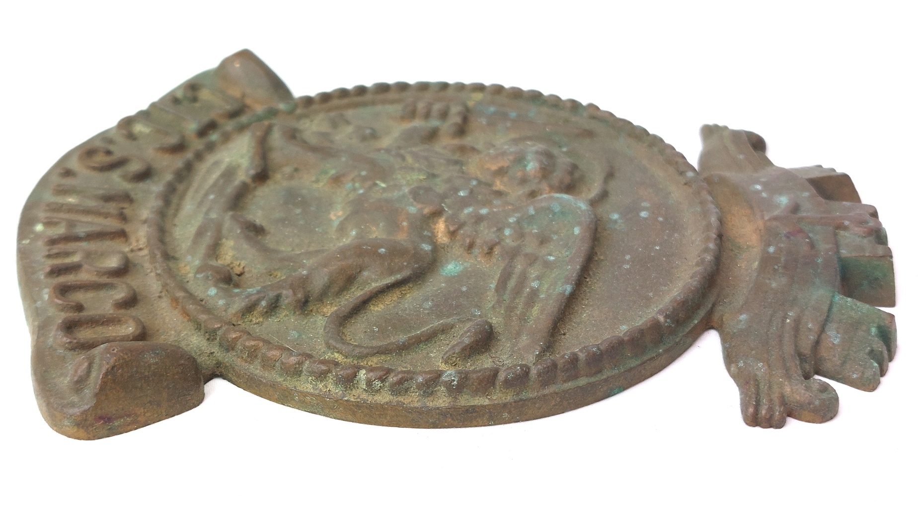 Italian, WW2, Regia Marina “San Marco” Marine Training Centre Bronze Tompion (8)