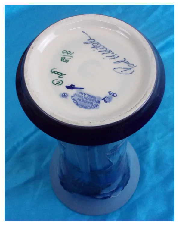 Limited Edition Moorcroft Yachts At Moonlight By Paul Hilditch Vase - Image 6