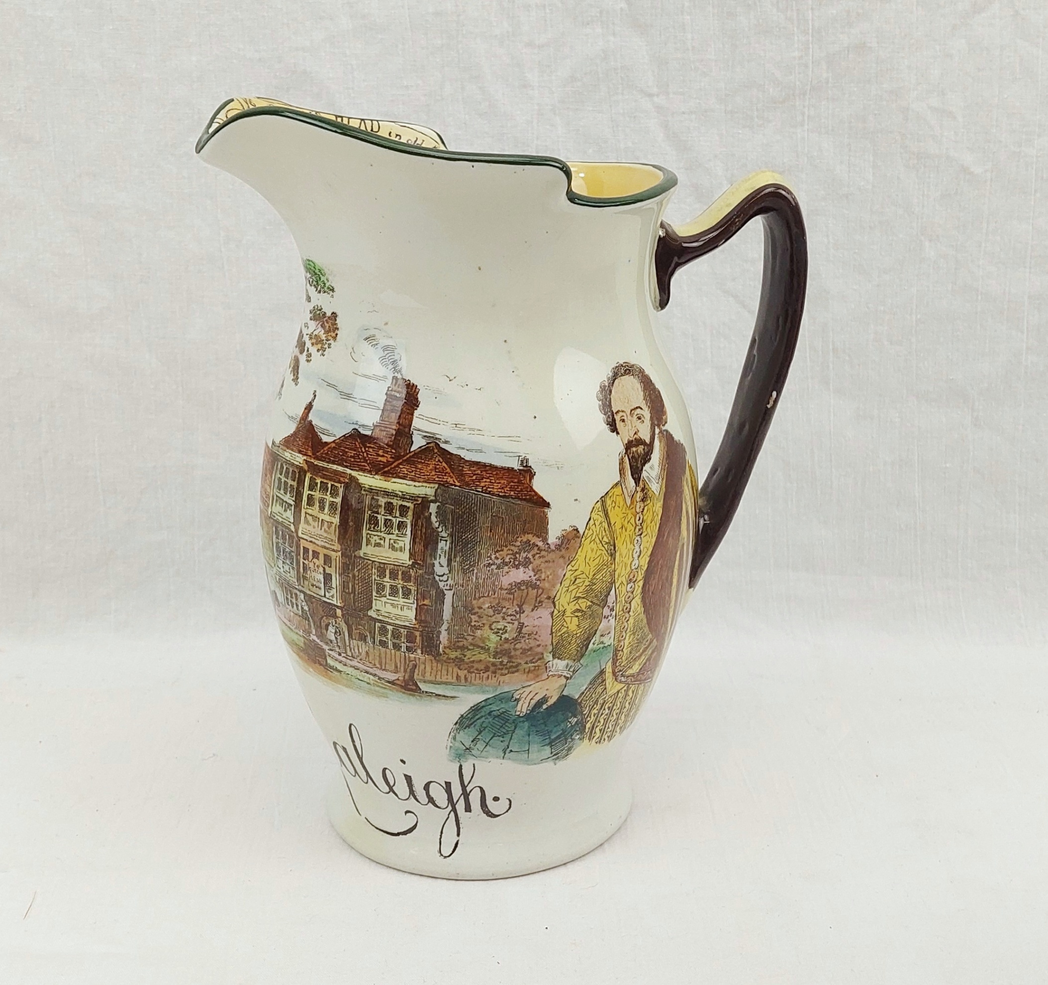Rare Royal Doulton Series Ware Sir Walter Raleigh Jug 1
