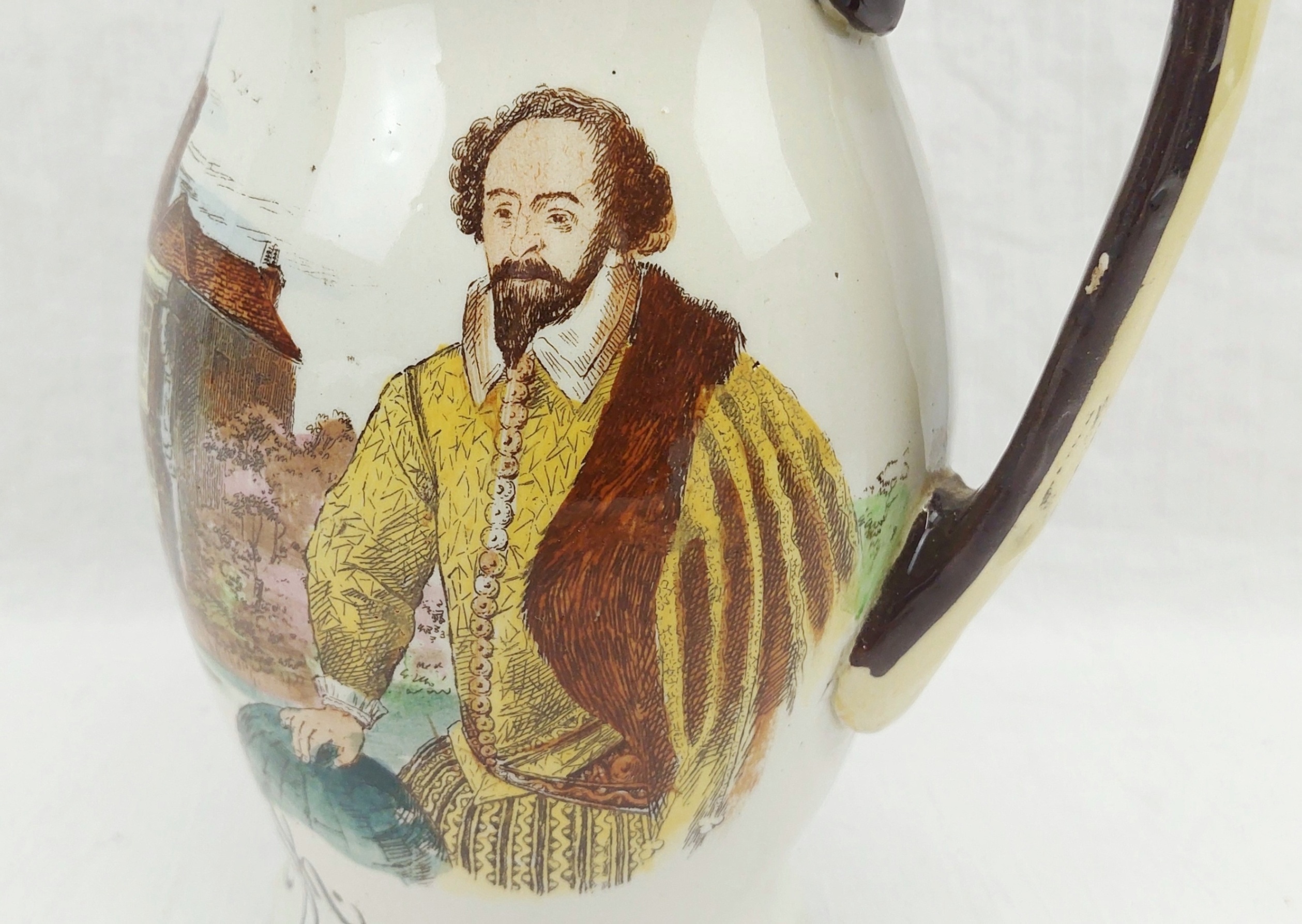 Rare Royal Doulton Series Ware Sir Walter Raleigh Jug 3