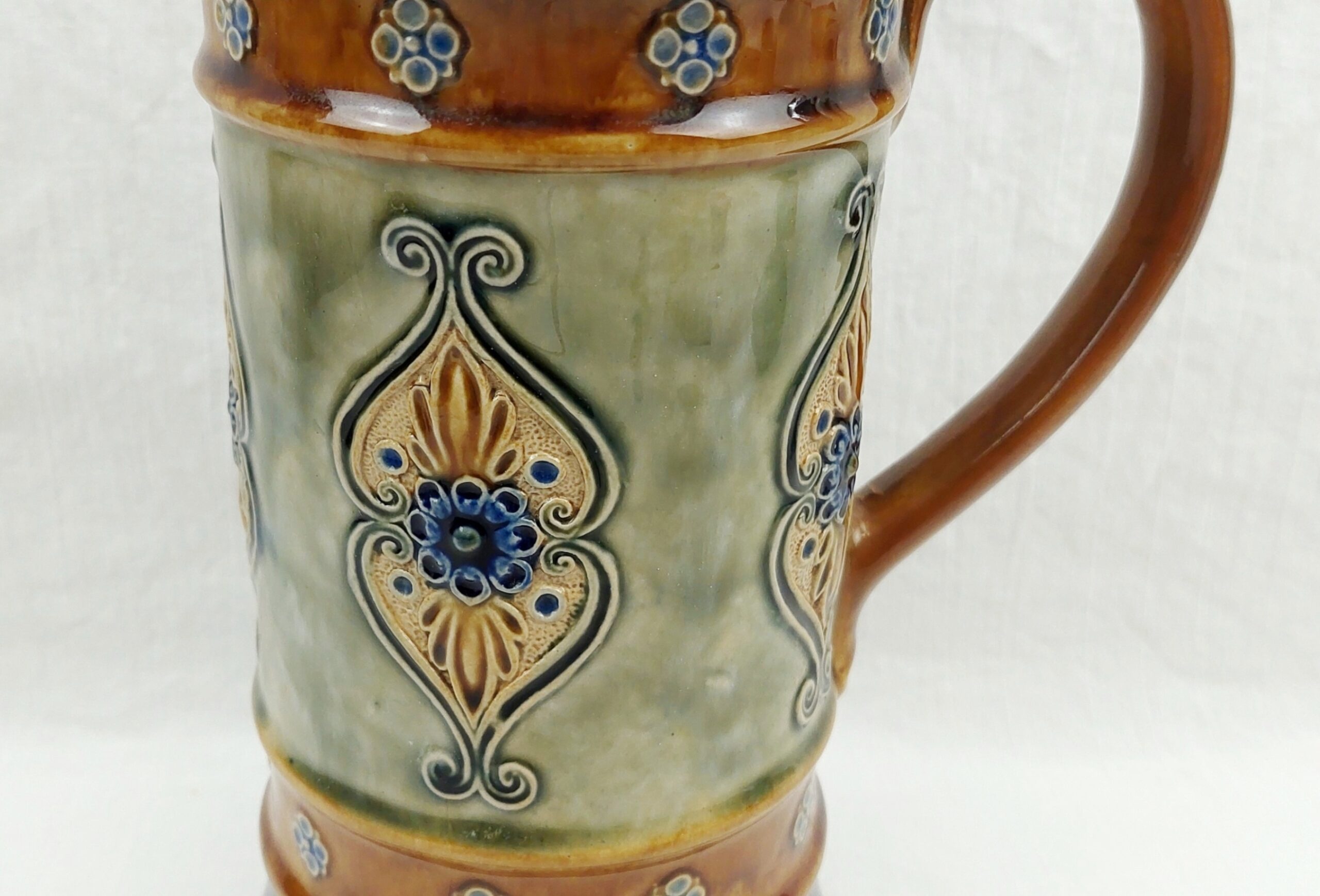 Royal Doulton W. T. Lamb And Sons Christmas 1912 Stoneware Jug 2