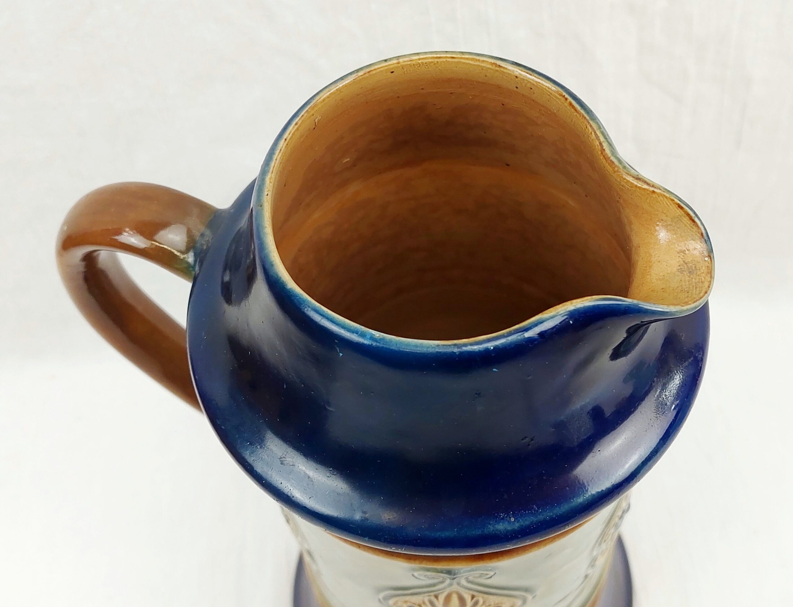 Royal Doulton W. T. Lamb And Sons Christmas 1912 Stoneware Jug 6