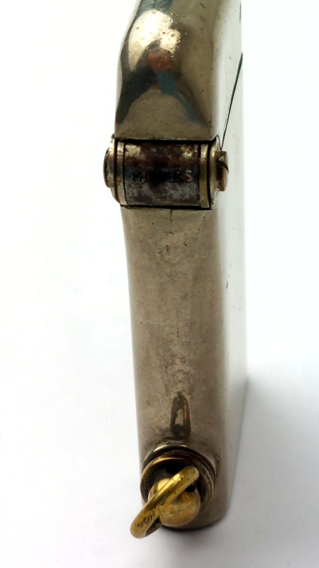 Swiss, c.1920s, Thorens “Single-Claw” Patent Petrol Pocket Lighter with Suspension Ring (3)