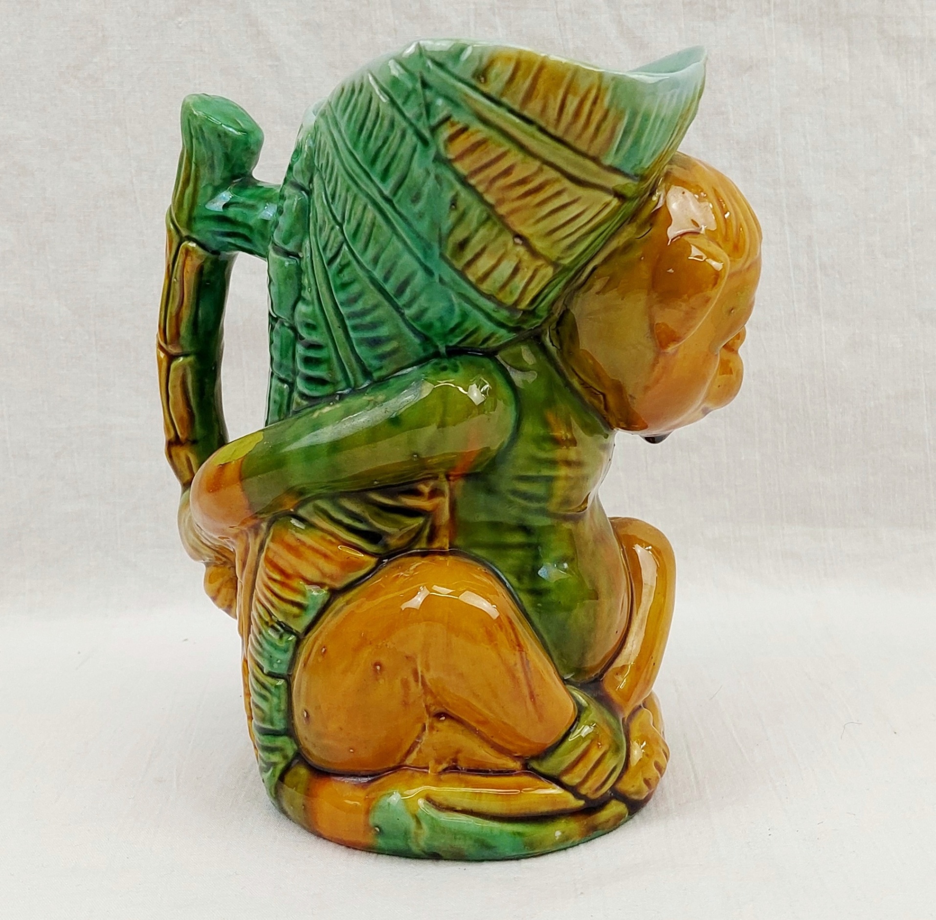 Victorian George Jones Majolica Jug 6