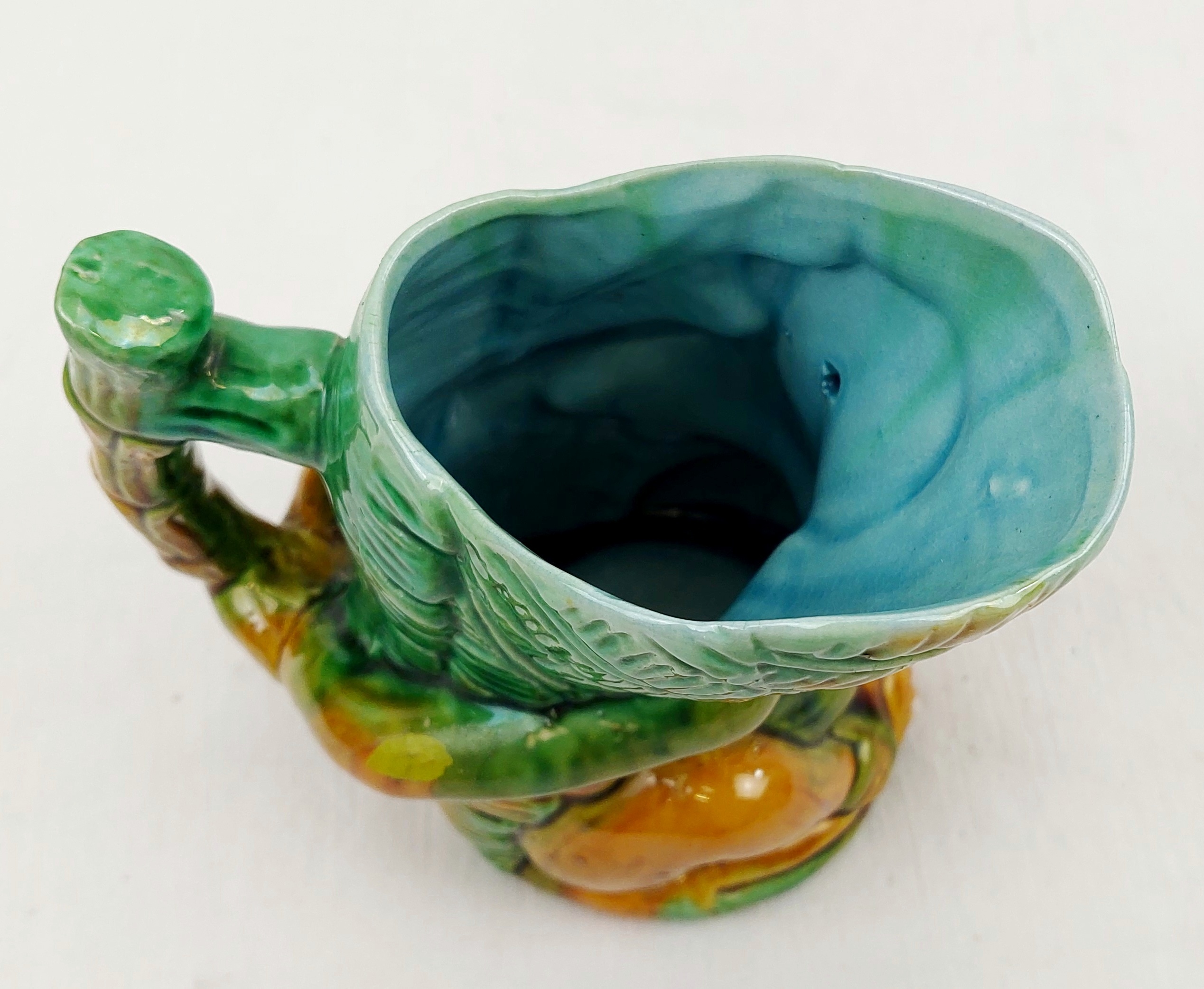Victorian George Jones Majolica Jug 7