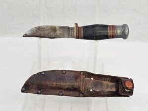 WW2 British Wade And Butcher Wallaby North Africa Desert Boot Knife #4
