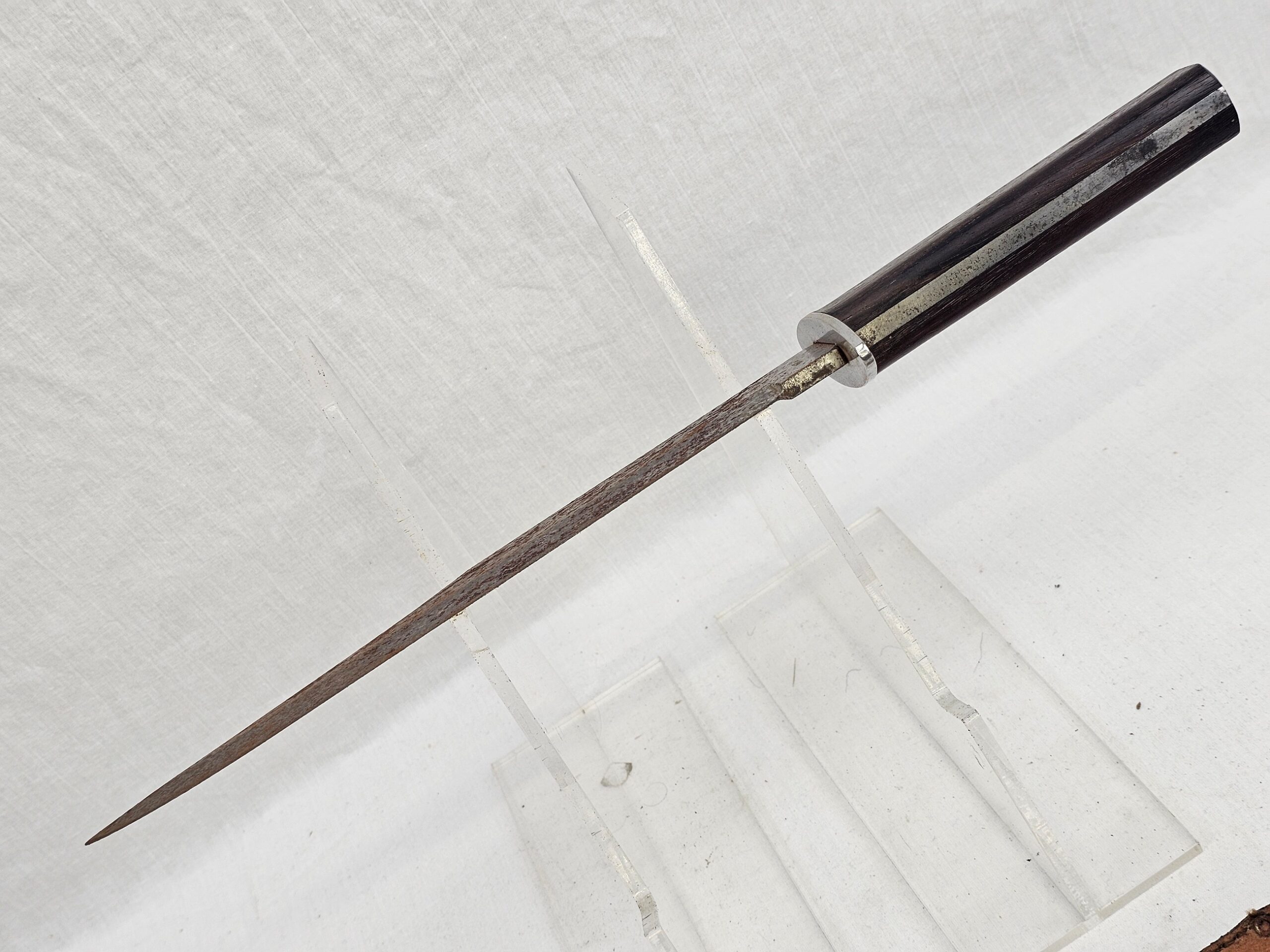 Whitby Of Italy Bowie Knife And Scabbard 7