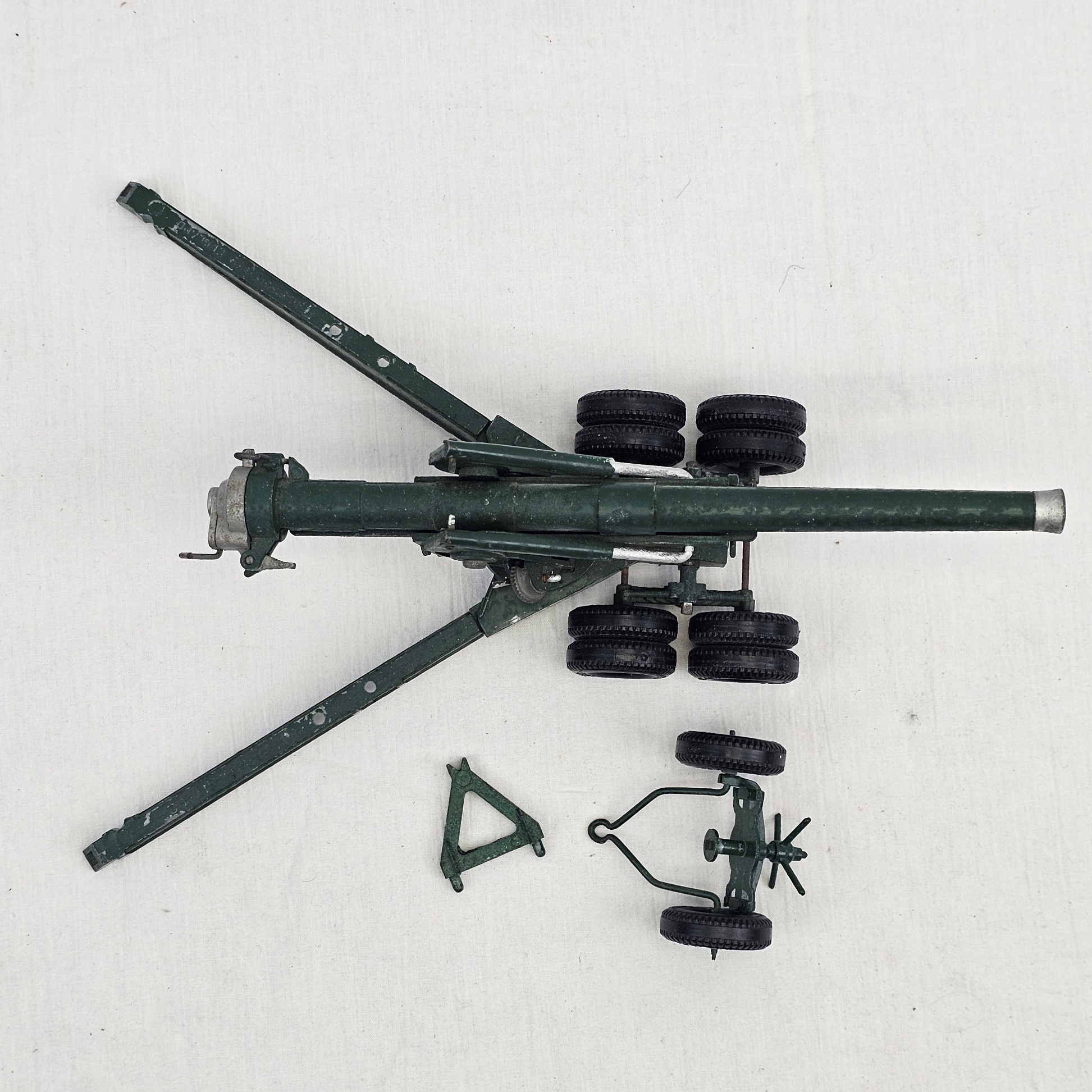 c1940 Britains 2064 Long Tom 155mm 132nd Scale Cannon 4