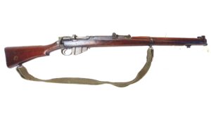 British, WW1-Dated 1918, BSA No.1 Mk III* Short Magazine Lee-Enfield (SMLE) .303 Service Rifle, Serial No. 75030, DP Marked, Original Sling, EU/UK Deactivated