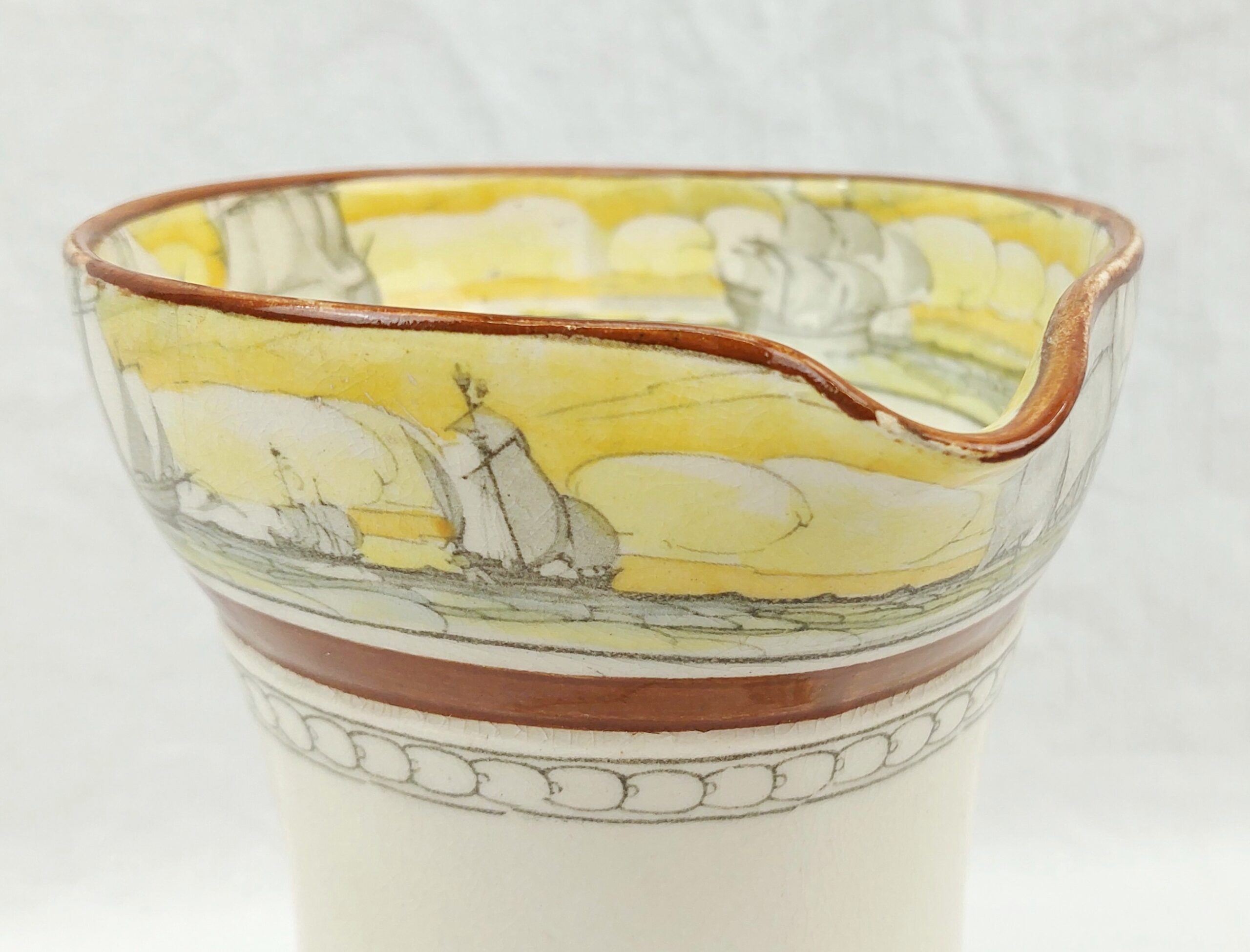 1930s Royal Doulton Series Ware Sir Francis Drake Jug - Image 8