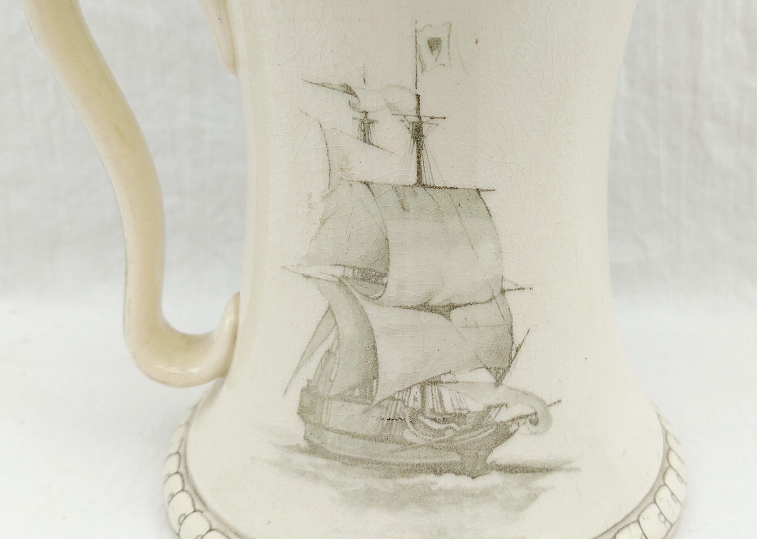1930s Royal Doulton Series Ware Sir Francis Drake Jug - Image 13