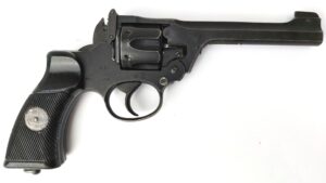 British, Interwar - Dated 1935, Enfield No.2 Mk I* .38/200 Service Revolver, Matching Serial No. D8744, FTR/52, EU/UK Deactivated - 25