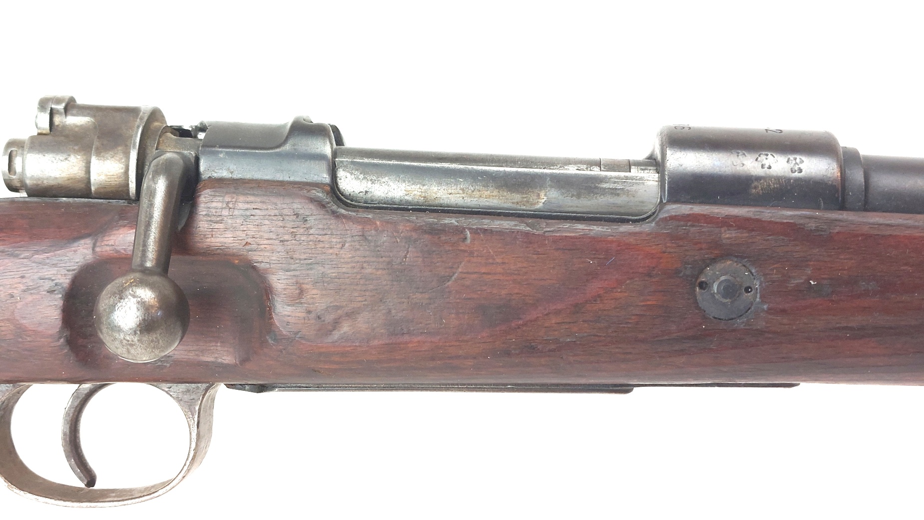 German, Pre-WW2 1936, Mod.98 (K98) Mauser Bolt Action Rifle, S/42 Mauser Oberndorf, Serial no. 9956, Waffenamt 63, Early Features, UK/EU Deactivated - Image 5