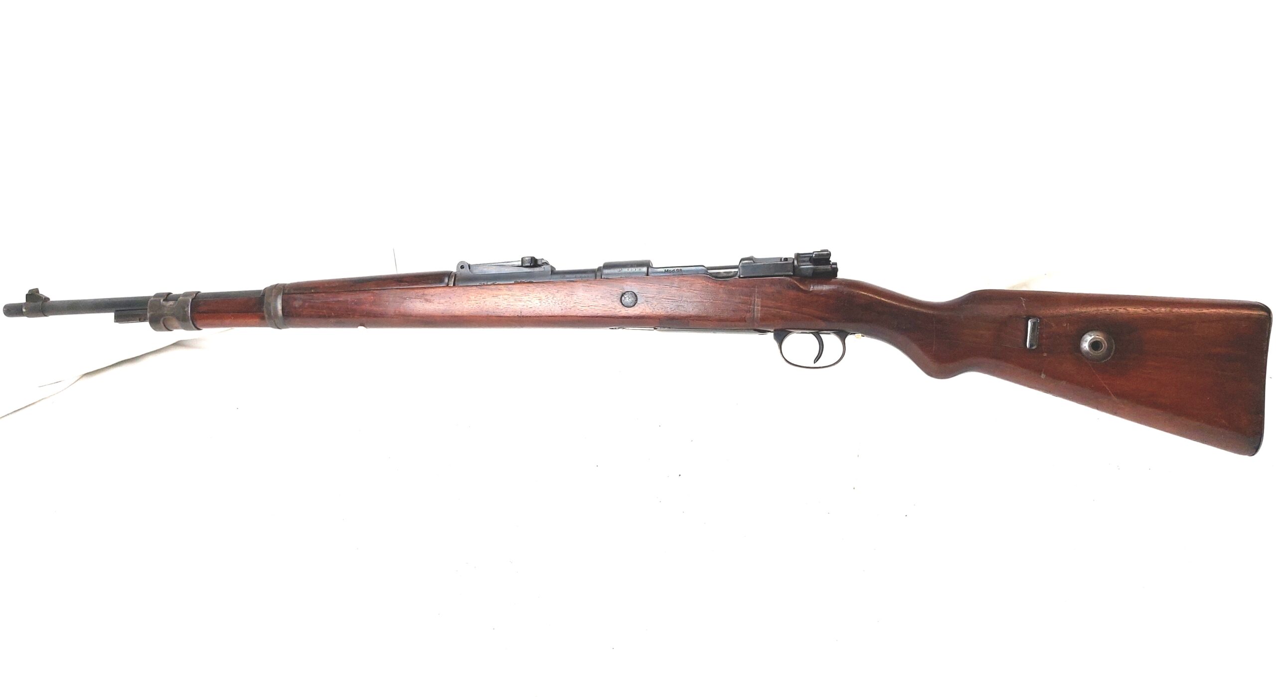 German, Pre-WW2-1937, Kriegsmarine-Issue Mauser S/42 K98k Rifle, Original Nordsee-Marked Walnut Stock, Converted .410 Bore Sporting Shotgun, Serial No. 3698, WaA63, EU/UK Deactivated