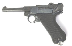 German, Interwar-1937, Mauser P.08 Luger 9mm Semi-Automatic Pistol, S/42, WaA63, Matching Serial Nos. 7363t, EU/UK Deactivated - 19